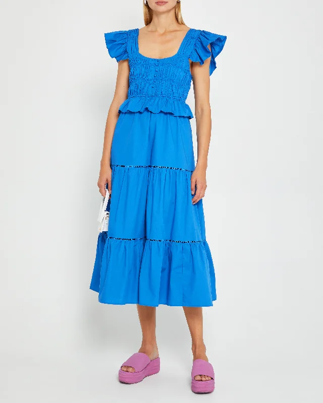 Maxi Dresses with Long - Sleeve Lace Inserts for a Romantic LookAlana Dress