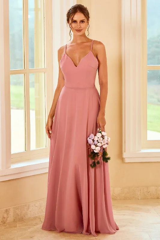"Smart casual dresses for women for work - to - weekend transitions"Blush Long Boho Bridesmaid Dress "Smart casual dresses for women for work - to - weekend transitions"Blush Long Boho Bridesmaid Dress
