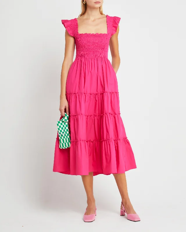 Maxi Dresses Paired with Crop Tops for a Trendy LookCalypso Maxi Dress