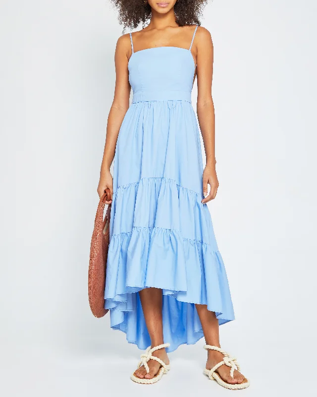 Maxi Dresses with a Fake Two - Piece Design for UniquenessDionne Cotton Dress