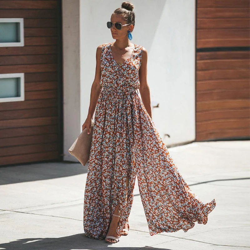 Fairy - Like Tulle Maxi Dresses for Special OccasionsFashionSierra - Women Summer Dress Floral Print Maxi Dresses Fairy - Like Tulle Maxi Dresses for Special OccasionsFashionSierra - Women Summer Dress Floral Print Maxi Dresses