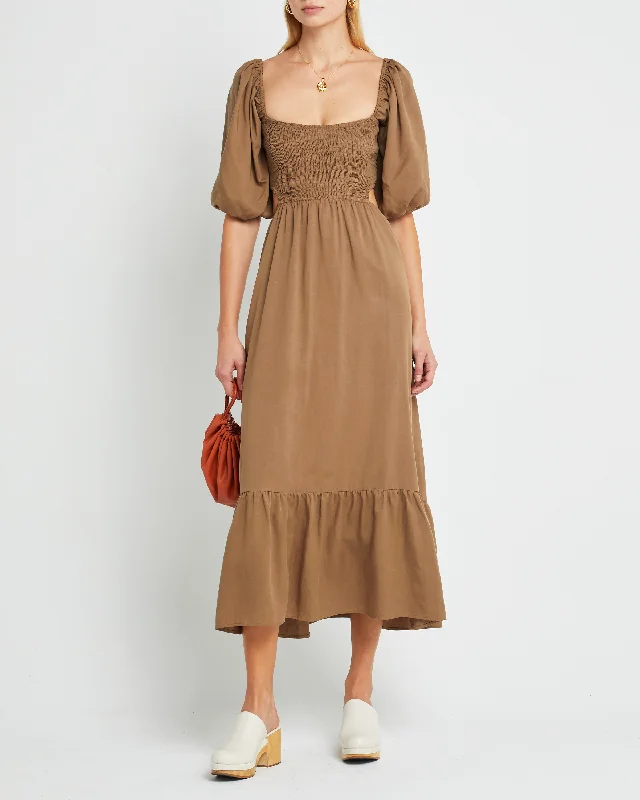 Maxi Dresses with Strap - Tie Details for a Personalized FitLeighton Dress