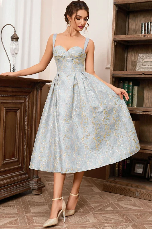 "Limited - Time Offer: Up to 50% Off on Women's Dresses!"Light Blue A Line Sweetheart Spaghetti Straps Long Formal Dress "Limited - Time Offer: Up to 50% Off on Women's Dresses!"Light Blue A Line Sweetheart Spaghetti Straps Long Formal Dress