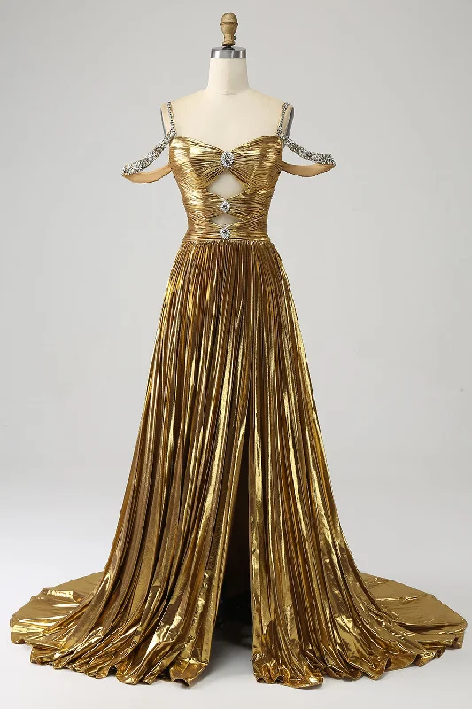 "Plus size wedding dresses for women with a perfect fit"Stunning A Line Off the Shoulder Gold Long Prom Dress with Keyhole "Plus size wedding dresses for women with a perfect fit"Stunning A Line Off the Shoulder Gold Long Prom Dress with Keyhole