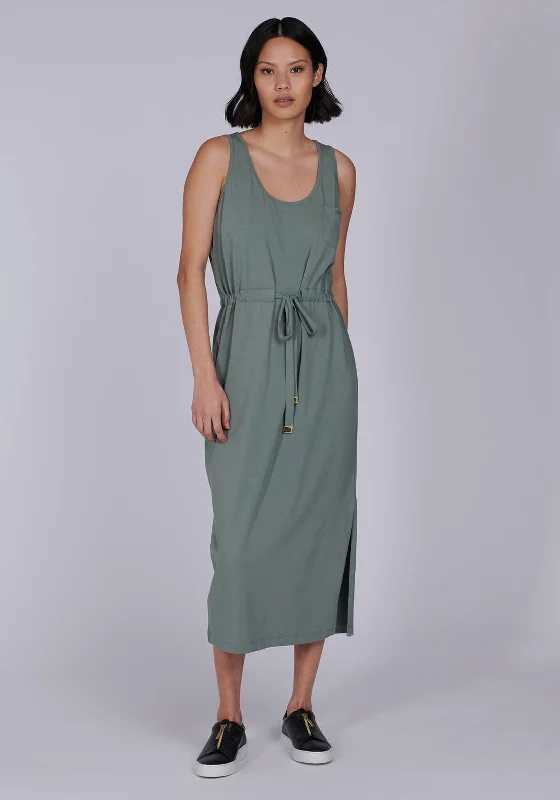 Midi dress for a dance party to show off your movesBarbour International Womens Qualify Midi Dress, Army Green Midi dress for a dance party to show off your movesBarbour International Womens Qualify Midi Dress, Army Green