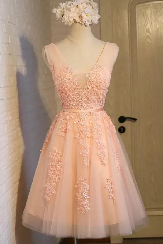 Party Dresses with Sequined Star Motifs and Sheer Sleeve for Ladies' Celestial and Elegant LookCharming Tulle Cute Homecoming Dress Short Prom Dress PG131 Party Dresses with Sequined Star Motifs and Sheer Sleeve for Ladies' Celestial and Elegant LookCharming Tulle Cute Homecoming Dress Short Prom Dress PG131