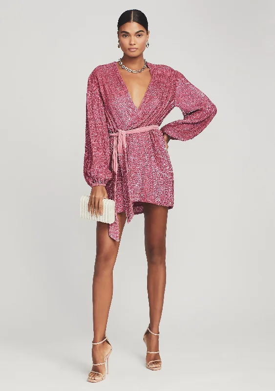 Party Dresses with Pleated Skirts and Lace Overlay for Ladies' Feminine and Timeless LookGabrielle Sequin Robe Party Dresses with Pleated Skirts and Lace Overlay for Ladies' Feminine and Timeless LookGabrielle Sequin Robe