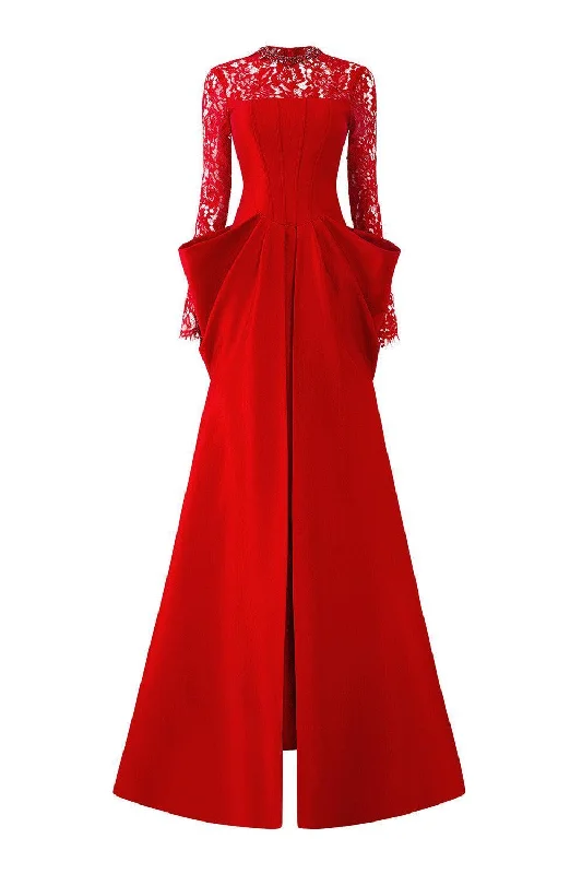 Party Dresses with Embroidered Party Animals and Colorful Sequins for Ladies' Themed Party FunMalayah A-line Draped Taffeta Extra Long Length Dress Party Dresses with Embroidered Party Animals and Colorful Sequins for Ladies' Themed Party FunMalayah A-line Draped Taffeta Extra Long Length Dress