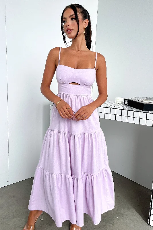 Gothic Style Party Dresses with Lace Trim for Ladies' Halloween PartiesMirana Dress - Lilac Gothic Style Party Dresses with Lace Trim for Ladies' Halloween PartiesMirana Dress - Lilac