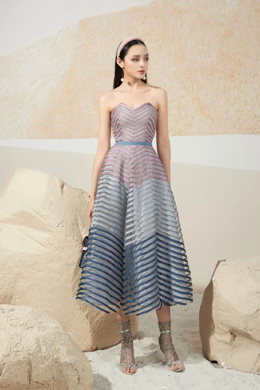 70s - inspired bohemian midi dress with a free - spirited lookWheeler Strapless Sweetheart Neck Mesh Sheer Midi Dress 70s - inspired bohemian midi dress with a free - spirited lookWheeler Strapless Sweetheart Neck Mesh Sheer Midi Dress