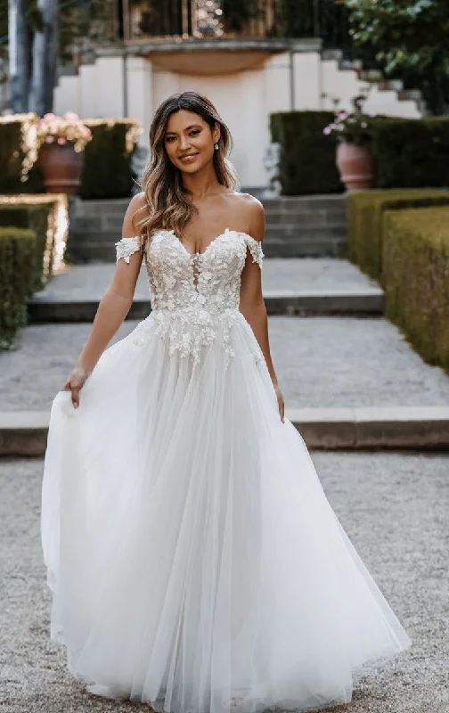 Smart - casual wedding dress for a laid - back ceremony9914