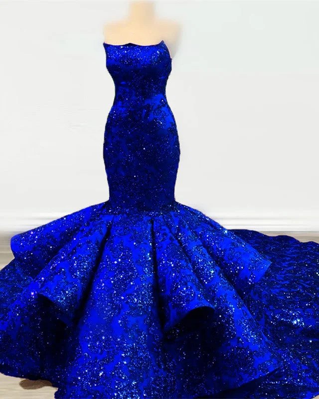 Scarlett - O'Hara - inspired wedding dressMermaid Ruffles Strapless Sequins Pattern Dresses Scarlett - O'Hara - inspired wedding dressMermaid Ruffles Strapless Sequins Pattern Dresses