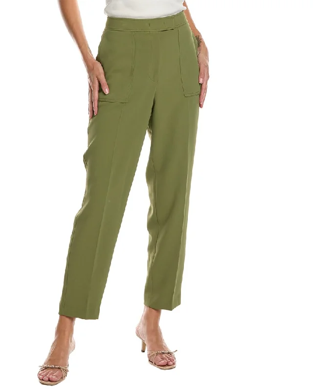Flowy maxi pants for women in a beachy styleAnne Klein High Rise Slim Ankle Pant
