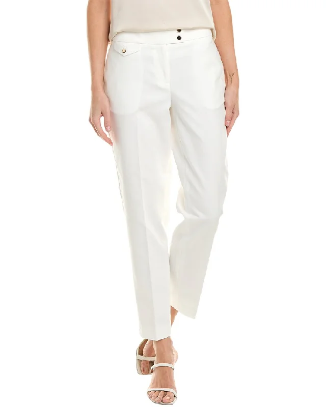Flowy pants for women in a romantic lookAnne Klein Slim Ankle Cut Pant