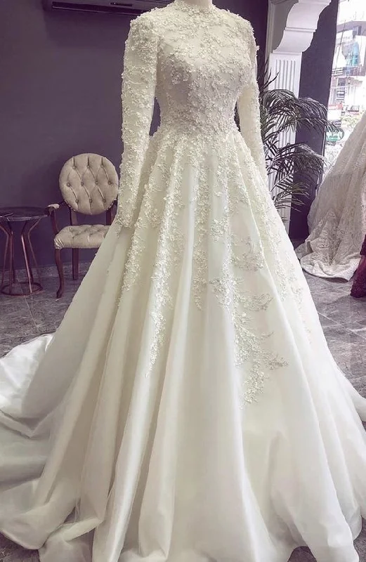 Satin - and - lace combination wedding dressBall Gown White Lace Wedding Dresses,Elegant Bridal Gown Prom Dress cg17225 Satin - and - lace combination wedding dressBall Gown White Lace Wedding Dresses,Elegant Bridal Gown Prom Dress cg17225