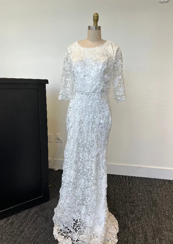 Beach - appropriate short wedding dressBitsy Bridal 424415j