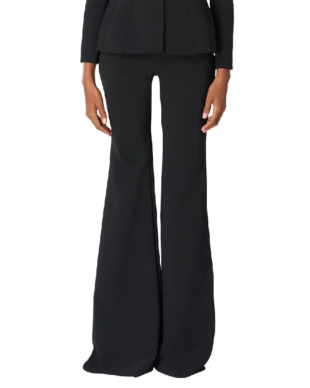 Culottes with ruffled hem for women in a feminine styleCarolina Herrera Low Waisted Flare Pant