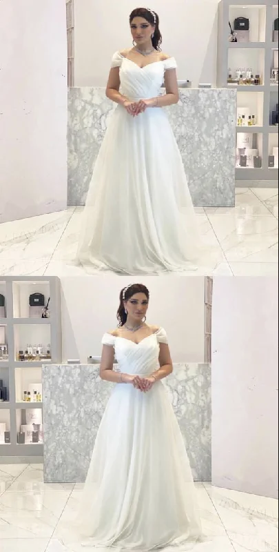 Imported high - quality wedding dressCheap boho wedding dresses chiffon pleated bridal gown off the shoulder for women’s prom dress cg16249 Imported high - quality wedding dressCheap boho wedding dresses chiffon pleated bridal gown off the shoulder for women’s prom dress cg16249