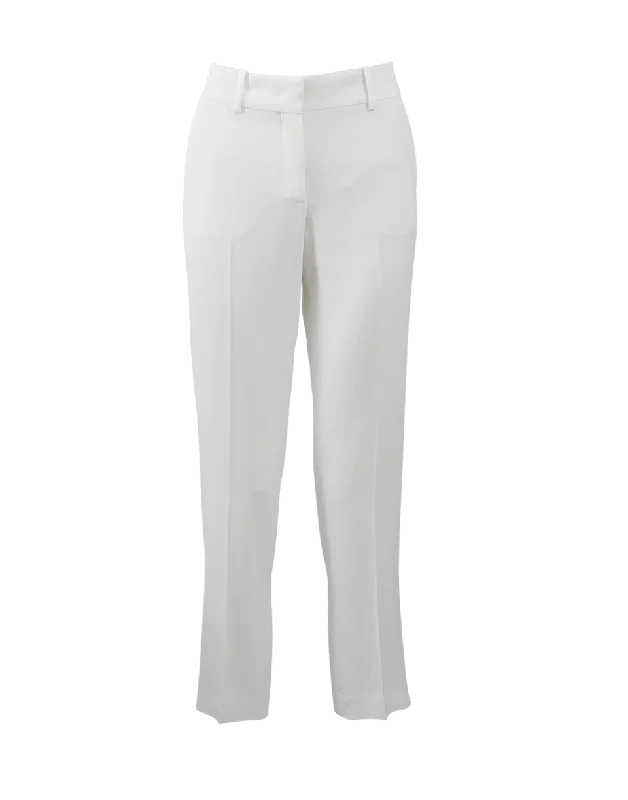 Metallic lame pants for women in a shiny styleCropped Stretch Pant