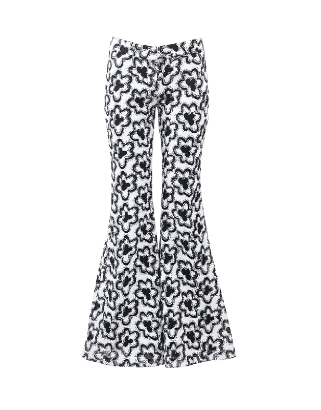 Thermal lined pants for women in cold weatherDagmar Wild Flower Flares