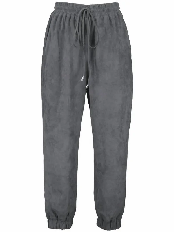 Velvet wide leg jeans for women in a luxurious and trendy styleEternal Optimist Cozy Suede Jogger In Cloud Blue Velvet wide leg jeans for women in a luxurious and trendy styleEternal Optimist Cozy Suede Jogger In Cloud Blue