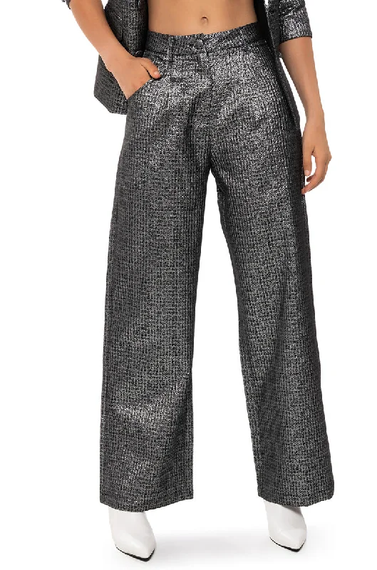 Skinny leather pants for women for a trendy lookEVENING CALLS BROCADE TROUSER