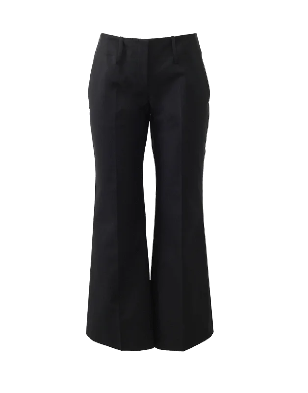 High waisted cargo pants for women in military styleFlare Cropped Pant