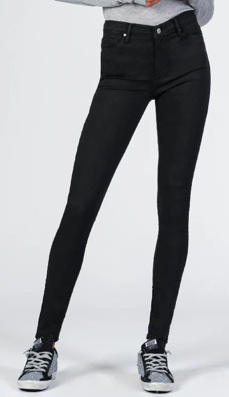 Thermal lined wide leg pants for women in a warm and stylish styleGisele High Rise Super Skinny Denim In So Black Thermal lined wide leg pants for women in a warm and stylish styleGisele High Rise Super Skinny Denim In So Black