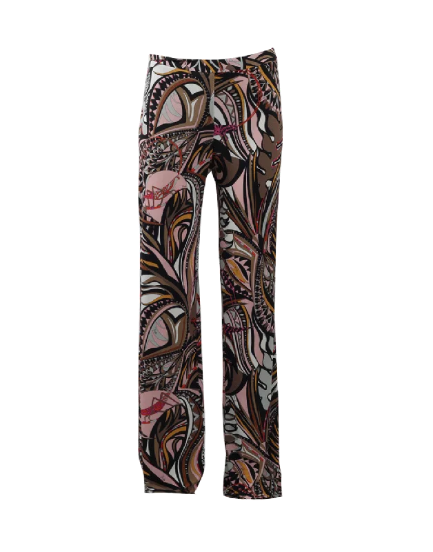 Printed flowy pants for women in a bohemian lookGrasshopper Palazzo Pant