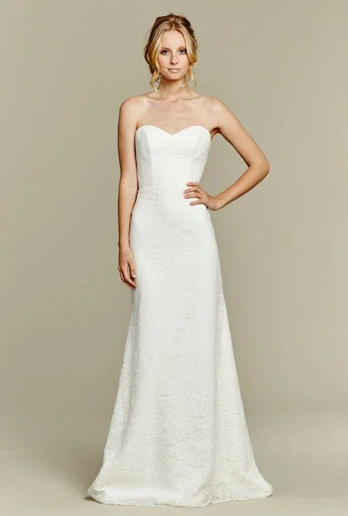 Detachable skirt wedding dress for versatilityBlush by Hayley Paige Bella Candi Gown