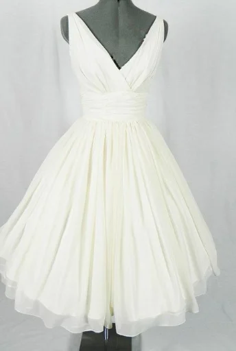 Fit - and - flare wedding dress with a big bowIvory Chiffon V Neck Short Wedding Dresses,Wedding Dress,Off the Shoulder Simple Beach Wedding Gowns, Cheap Homecoming Dresses cg854 Fit - and - flare wedding dress with a big bowIvory Chiffon V Neck Short Wedding Dresses,Wedding Dress,Off the Shoulder Simple Beach Wedding Gowns, Cheap Homecoming Dresses cg854