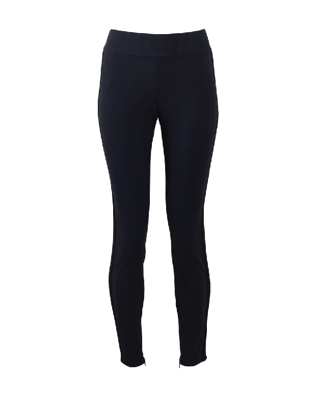 Distressed wide leg jeans for women in a trendy and relaxed styleMirabella Side Detail Legging