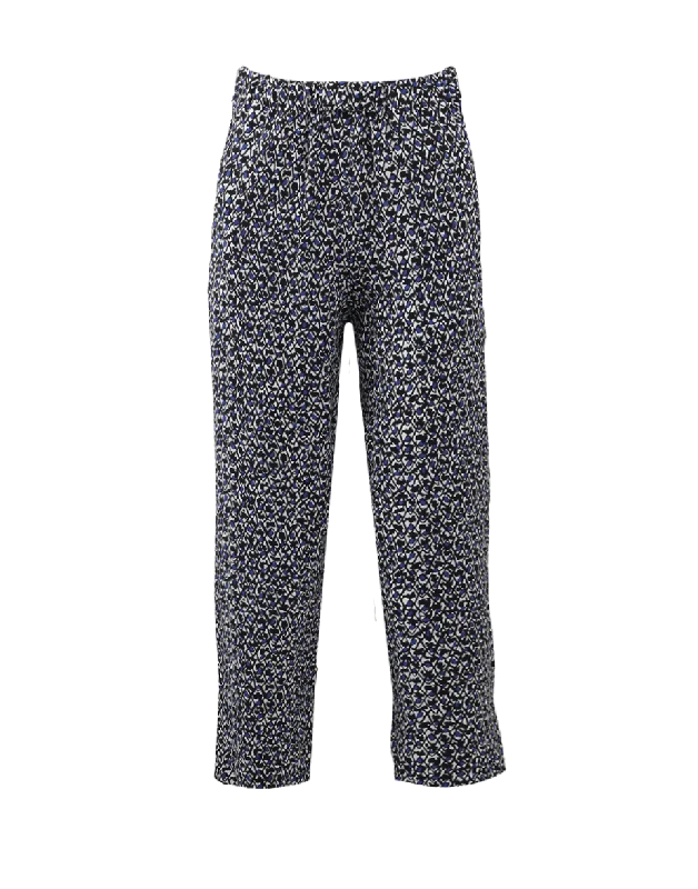 Sequined skinny pants for women in a party - ready styleMoss Print Pull-On Pant