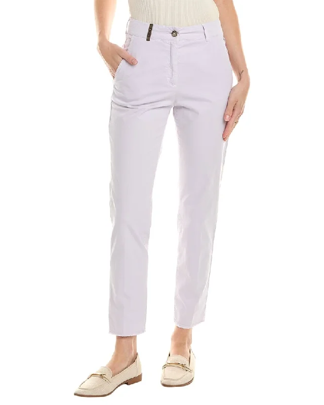 Polyester blend wide leg dress pants for women in a durable and formal stylePeserico Pant Polyester blend wide leg dress pants for women in a durable and formal stylePeserico Pant