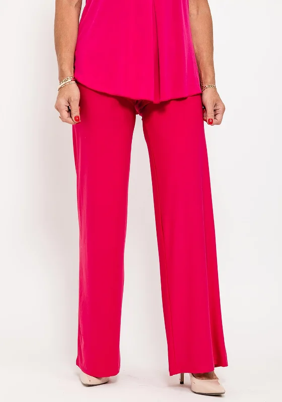 Pencil pants for women in a sleek styleSeventy1 Slim Fitting Wide Trousers, Pink