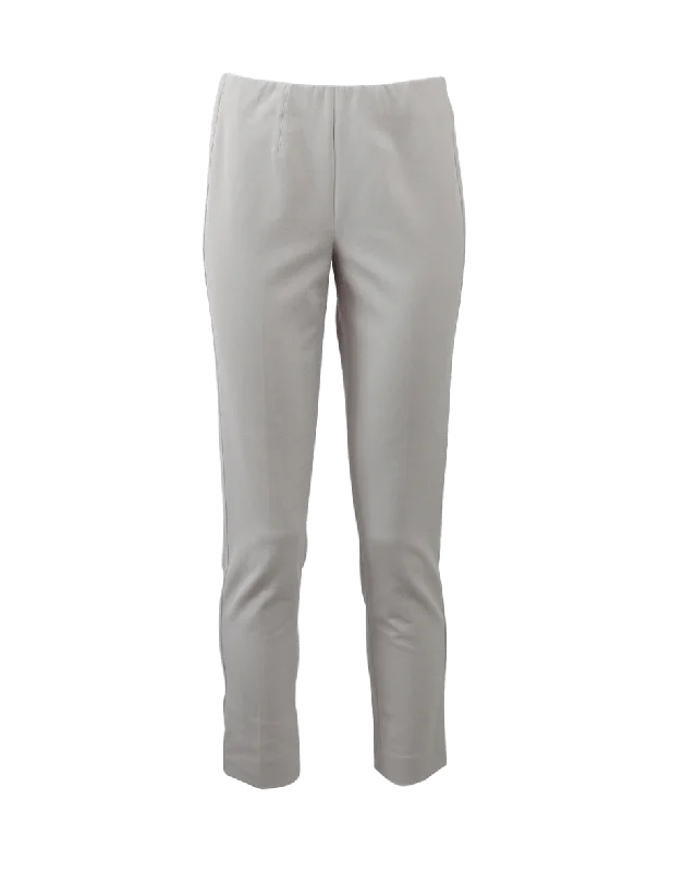 Plaid pants for women in a classic patternSlim-Fit Stretch Trouser