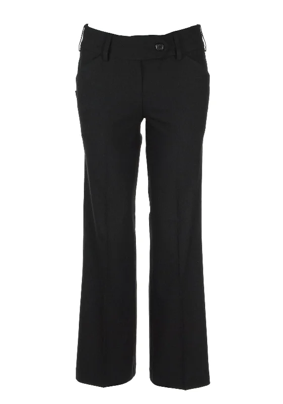 Floral print pants for women in a fresh styleSt. Columba’s College Stranorlar Girls Trousers, Black