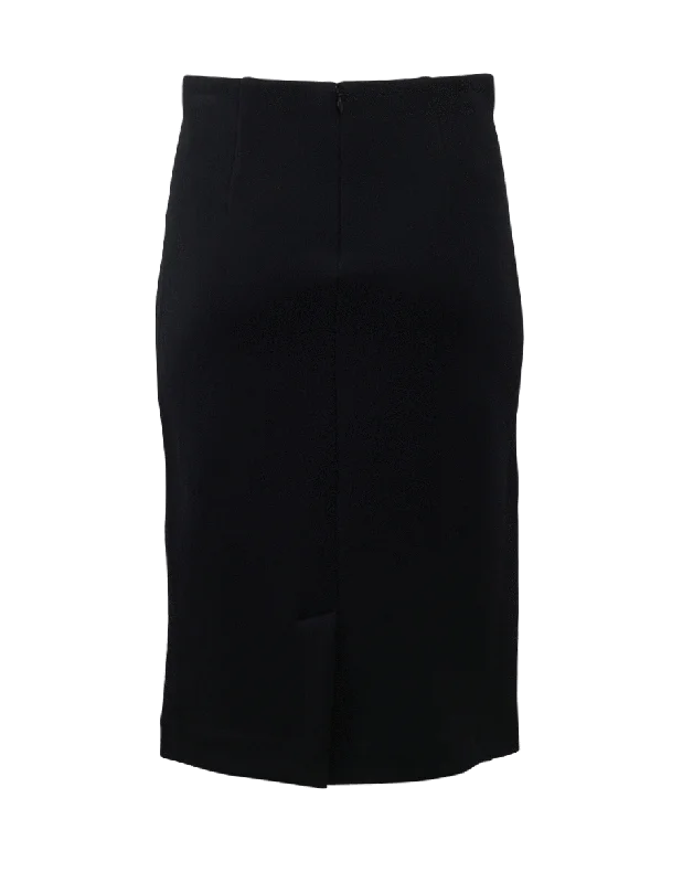 Solid color wide leg pants for women in a minimalist and stylish lookThree Panel Skirt