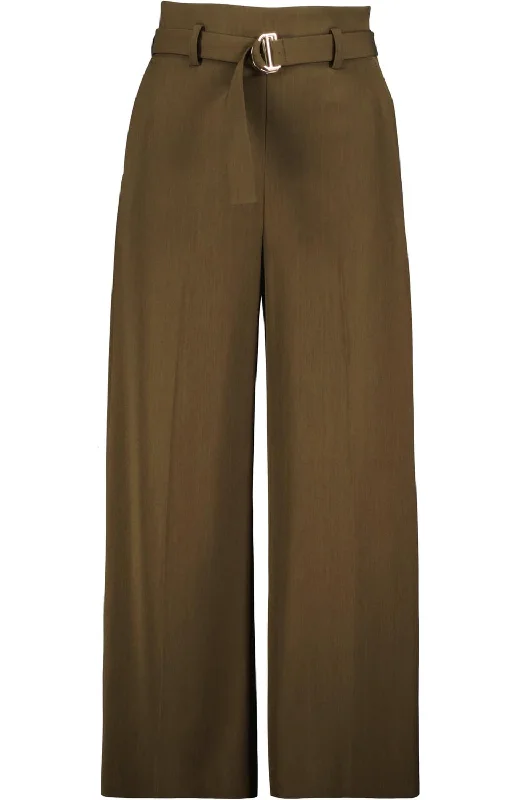 Paisley patterned wide leg jeans for women in an elegant and unique styleWomen's Dolan D-Ring Pants In Olive Paisley patterned wide leg jeans for women in an elegant and unique styleWomen's Dolan D-Ring Pants In Olive