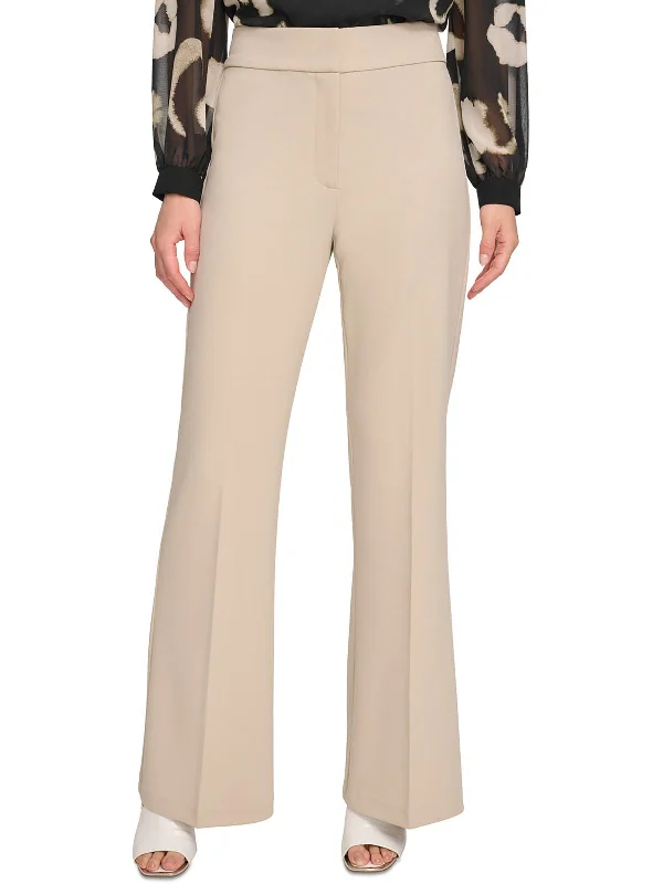 Sequined palazzo pants for women in a glamorous and party - ready styleWomens High-Waist Polyester Wide Leg Pants