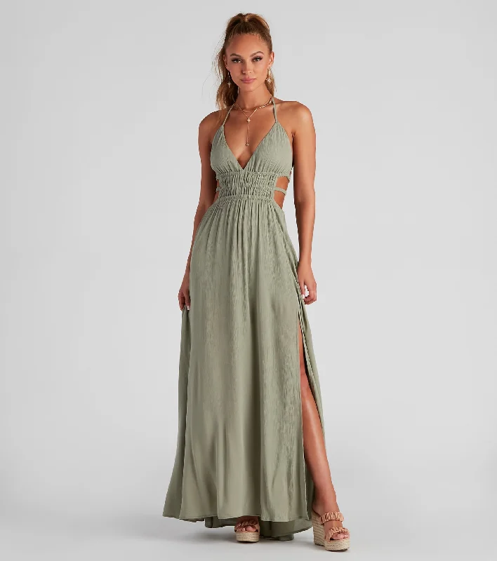 Casual Cotton Sundresses for Ladies with Floral PrintsReady Set Vacay Gauze Maxi Dress Casual Cotton Sundresses for Ladies with Floral PrintsReady Set Vacay Gauze Maxi Dress