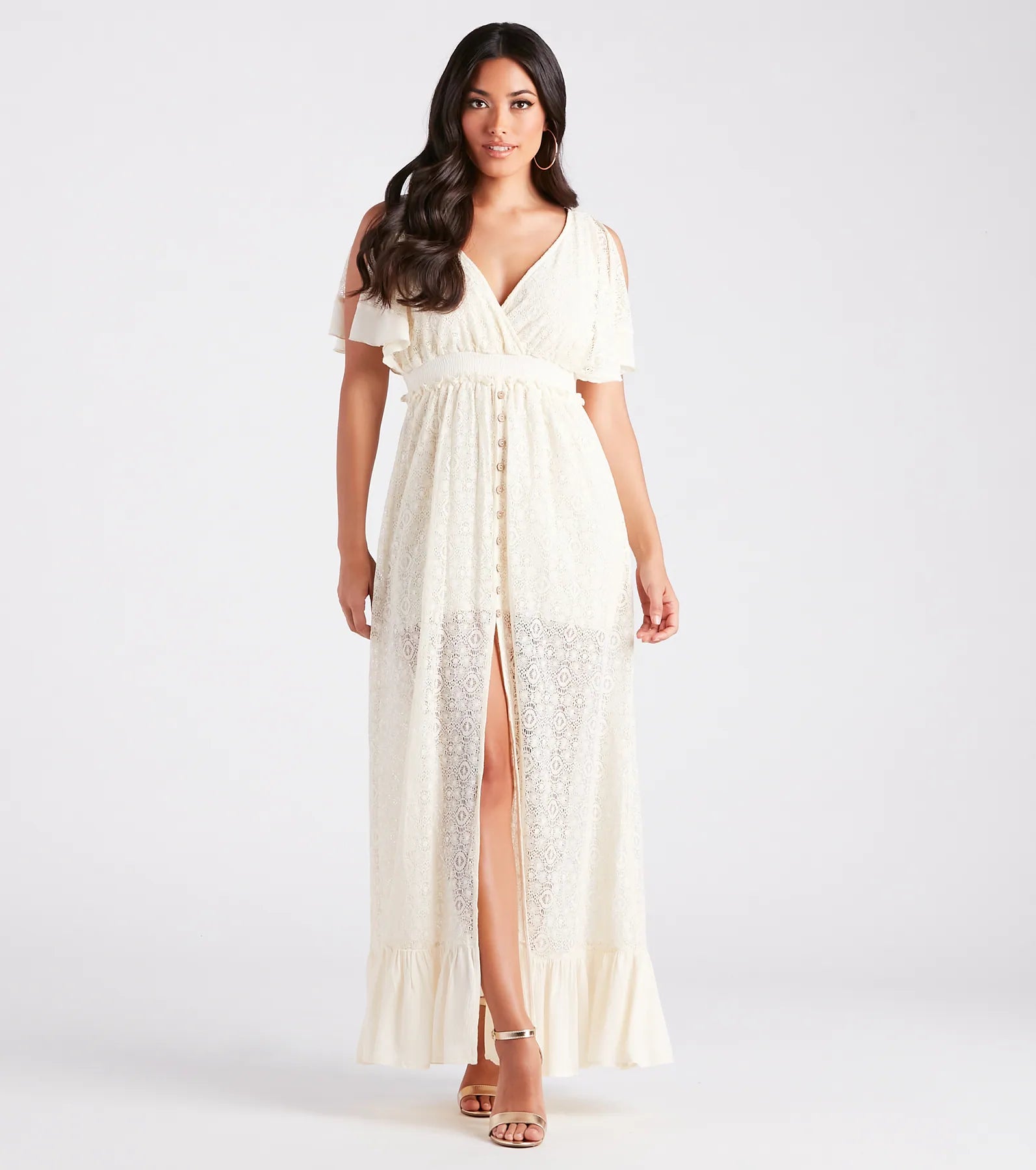 Long Sleeve Knit Dresses for Ladies' Winter ComfortShowcase Your Charm Sheer Lace Maxi Dress Long Sleeve Knit Dresses for Ladies' Winter ComfortShowcase Your Charm Sheer Lace Maxi Dress