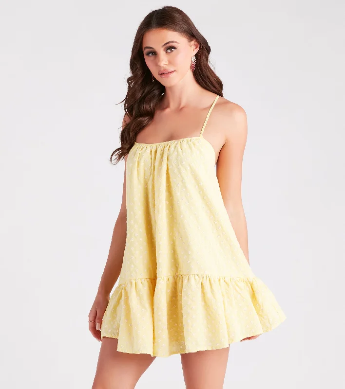 Halter Neck Sleeveless Dresses for Ladies' Outdoor ActivitiesSunshine Beauty Floral Ruffled Short Dress Halter Neck Sleeveless Dresses for Ladies' Outdoor ActivitiesSunshine Beauty Floral Ruffled Short Dress