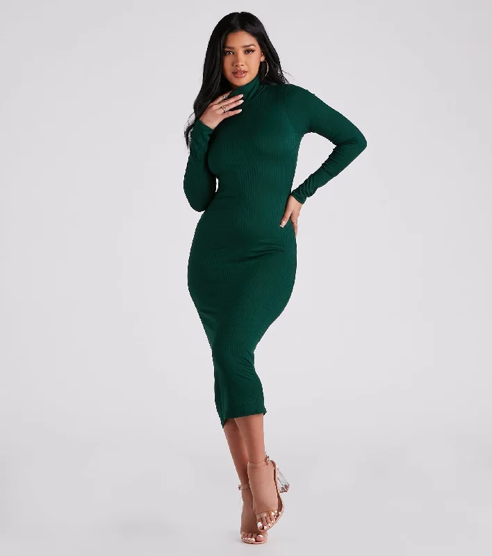Tulle Dresses with Beaded Waistband for Ladies' Graceful LookWinter Chic Style Midi Sweater Dress Tulle Dresses with Beaded Waistband for Ladies' Graceful LookWinter Chic Style Midi Sweater Dress