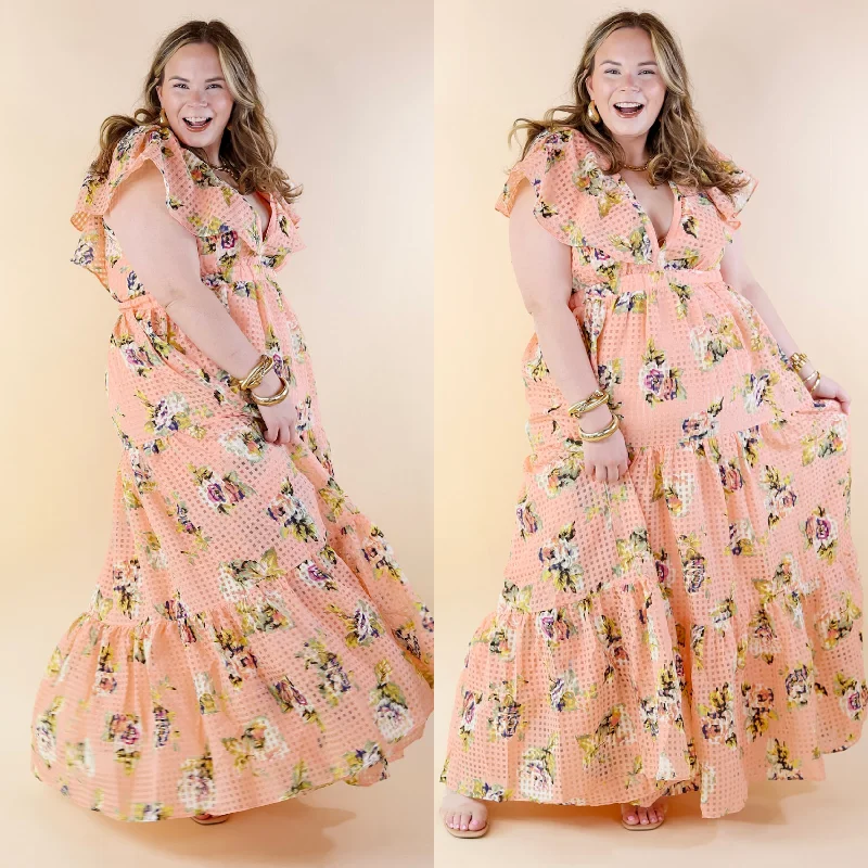 Maxi Dresses with Asymmetric Hemlines for a Modern AppealBuddyLove | Cece Flutter Sleeve Maxi Dress in Irish Rose (Pink) Maxi Dresses with Asymmetric Hemlines for a Modern AppealBuddyLove | Cece Flutter Sleeve Maxi Dress in Irish Rose (Pink)