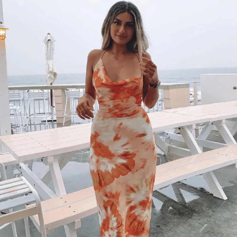 Earthy Brown Maxi Dresses for a Natural LookFresh Floral Print Cowl Neck Maxi Dress - Burnt Orange Earthy Brown Maxi Dresses for a Natural LookFresh Floral Print Cowl Neck Maxi Dress - Burnt Orange