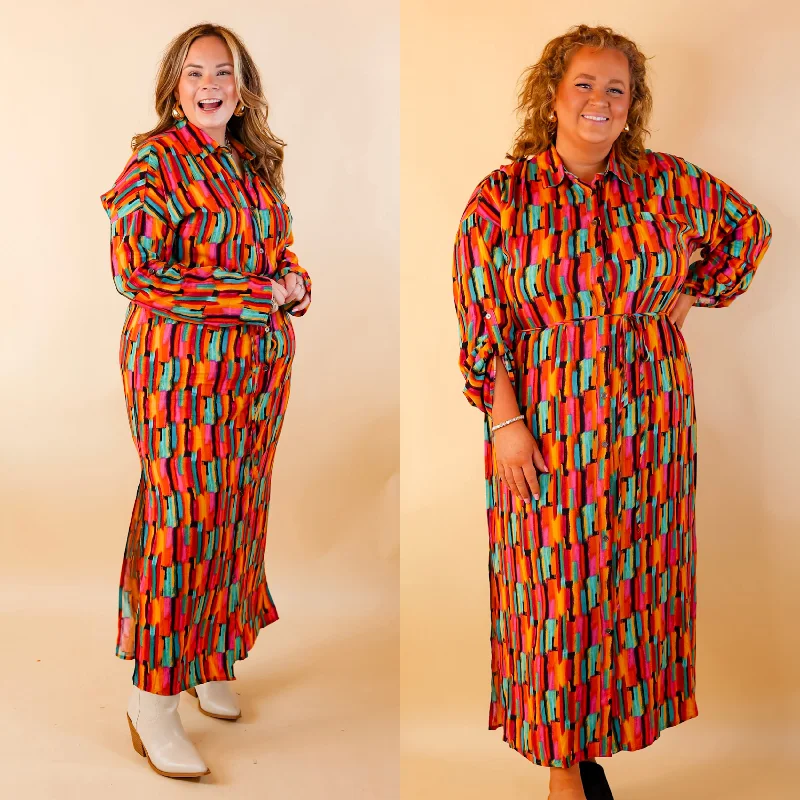 Maxi Dresses with Cross - Over Necklines for a Stylish LookPlay It Again Button Up Watercolor Maxi Dress With Embroidered Back Maxi Dresses with Cross - Over Necklines for a Stylish LookPlay It Again Button Up Watercolor Maxi Dress With Embroidered Back