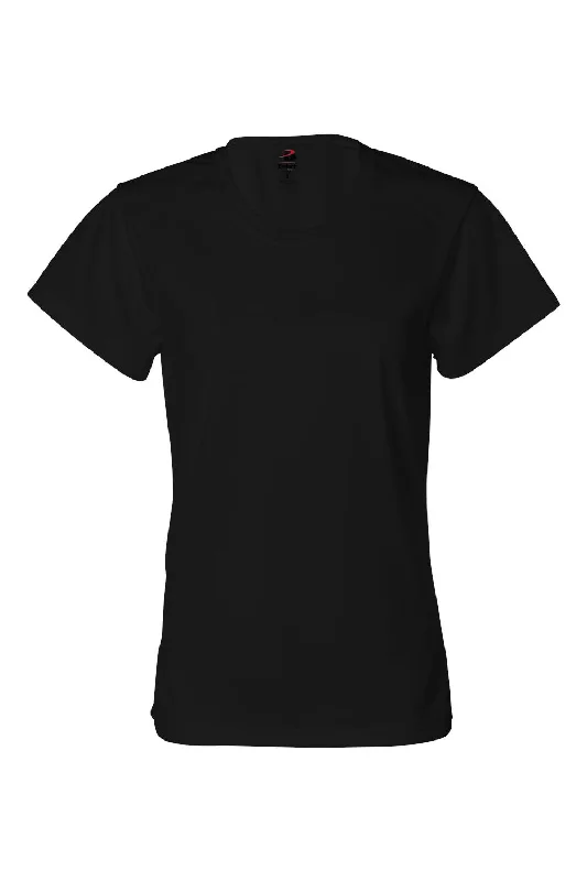 Women's T - shirt with a dropped - shoulder and wide - sleeve designBadger Womens B-Core Moisture Wicking Short Sleeve Crewneck T-Shirt - Black Women's T - shirt with a dropped - shoulder and wide - sleeve designBadger Womens B-Core Moisture Wicking Short Sleeve Crewneck T-Shirt - Black