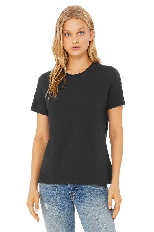 Fitted women's turtleneck T - shirtBella + Canvas Womens Relaxed Jersey Short Sleeve Crewneck T-Shirt - Dark Grey Fitted women's turtleneck T - shirtBella + Canvas Womens Relaxed Jersey Short Sleeve Crewneck T-Shirt - Dark Grey