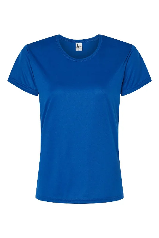 Fitted women's turtleneck T - shirtC2 Sport Womens Performance Moisture Wicking Short Sleeve Crewneck T-Shirt - Royal Blue Fitted women's turtleneck T - shirtC2 Sport Womens Performance Moisture Wicking Short Sleeve Crewneck T-Shirt - Royal Blue